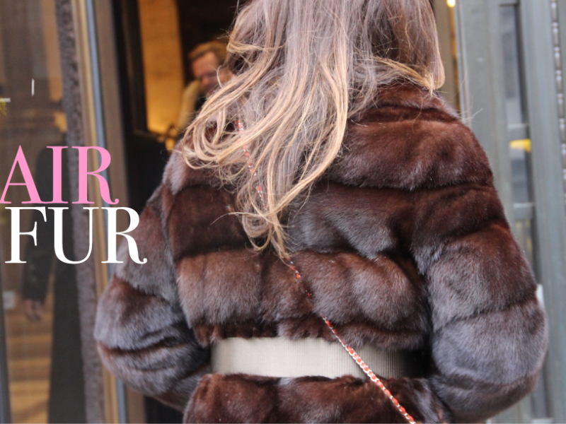 FAKE FUR, PLEASE!