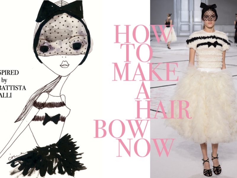 HOW TO MAKE A PERFECT HAIR BOW