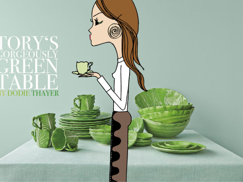 TORY BURCH’s glamorous new home collection
