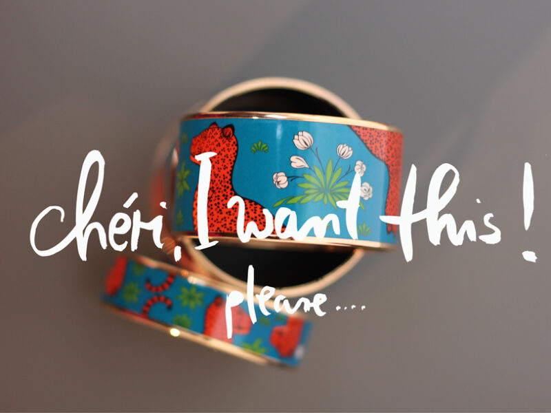 Chéri, I want this, please …. !