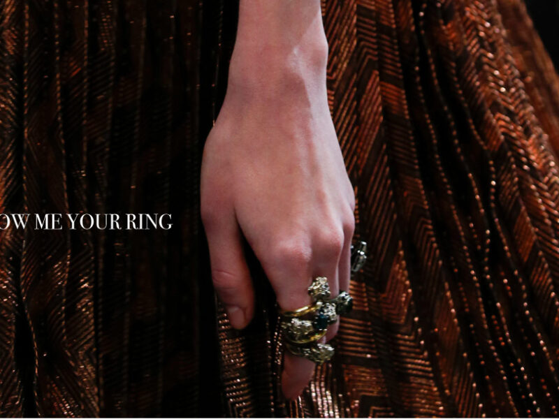 Please show me your ring