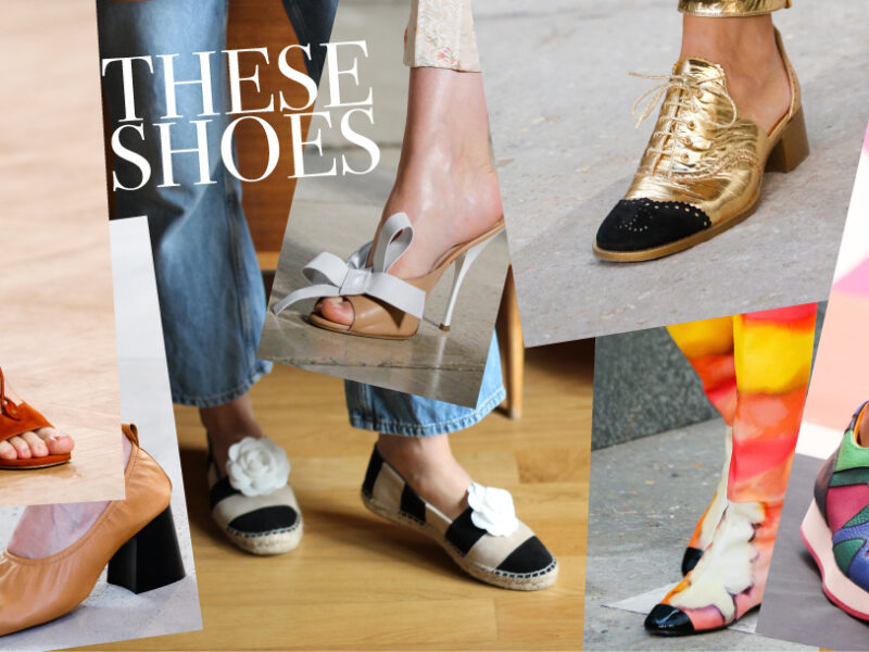 A DIY to change your favourite shoes this season