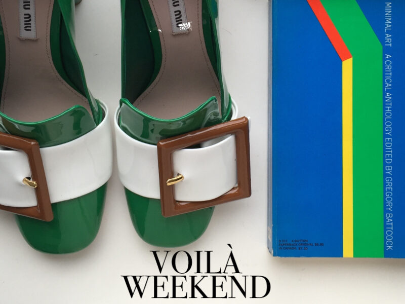 Chérie, I want this: green Miu Miu shoes