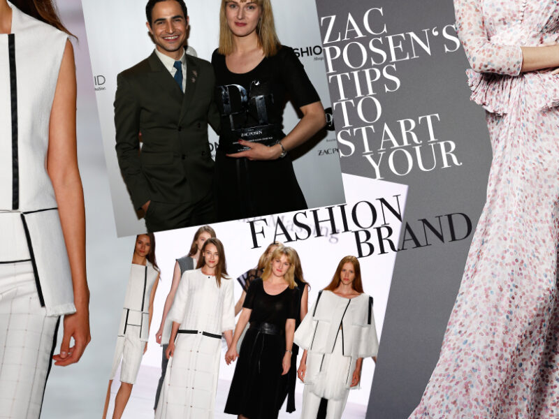 Acting Big & How to start your own fashion line