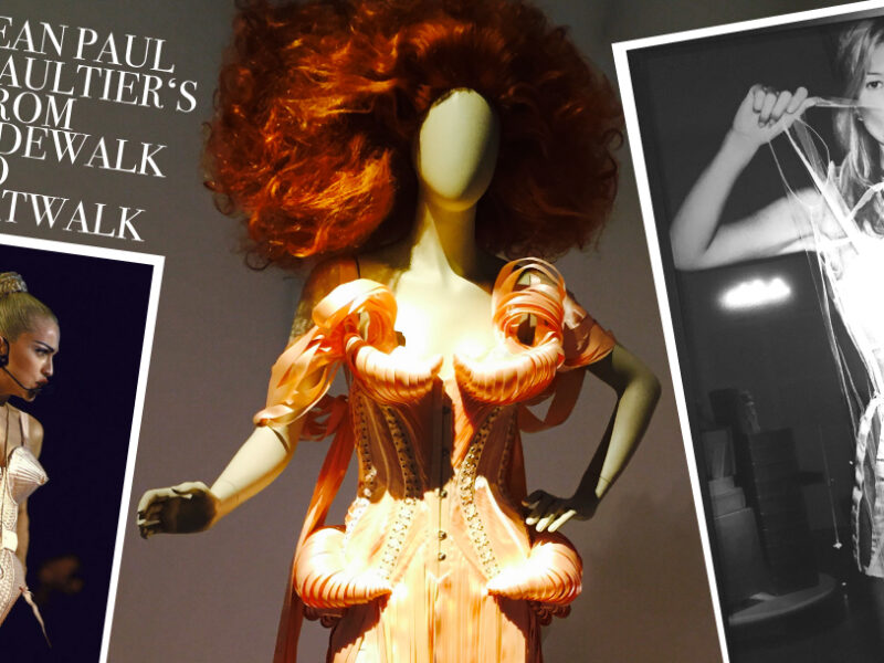 JEAN PAUL GAULTIER: From the sidewalk to the catwalk. A visionary’s declination