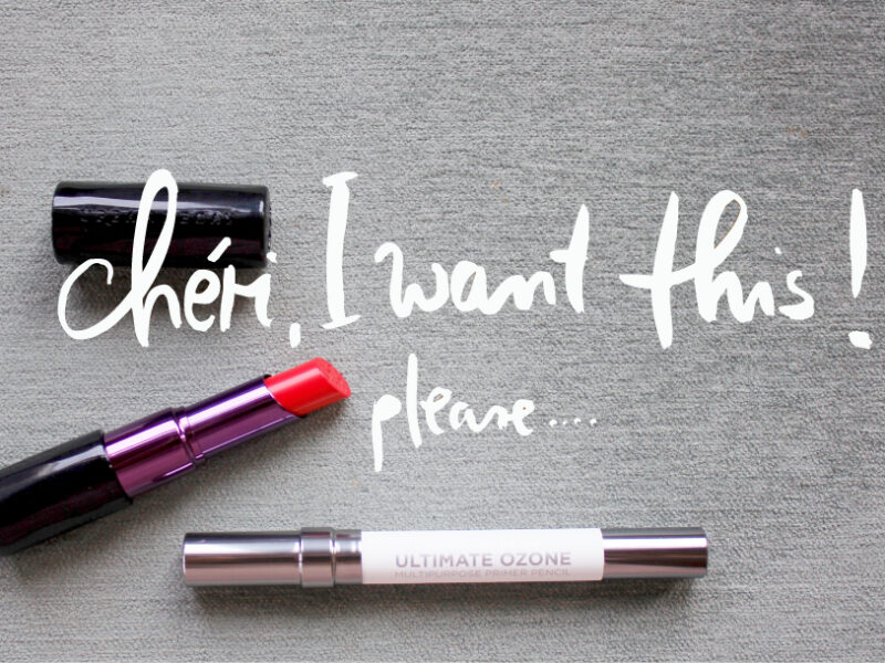 My lipstick, a mood enhancer