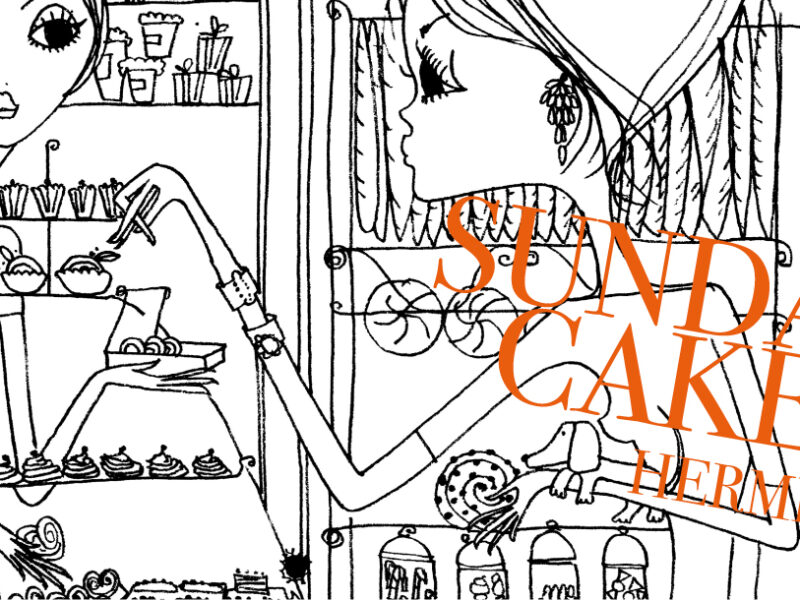 It’s Sunday & we have cake from Hermès