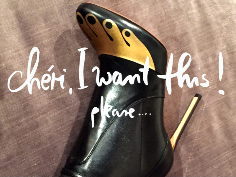 Francesco’s particular shoes