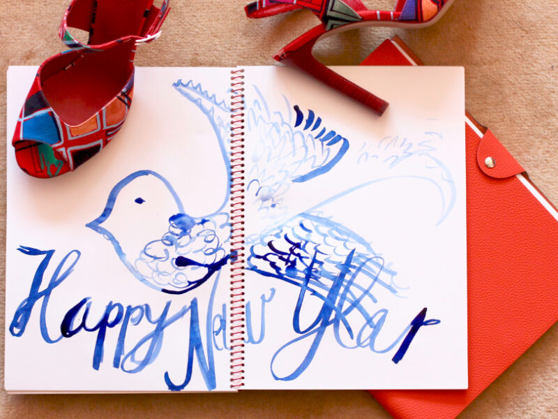 My mood board for a happy New Year