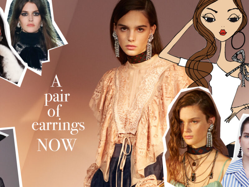 Bold and beautiful baubles: the new earrings