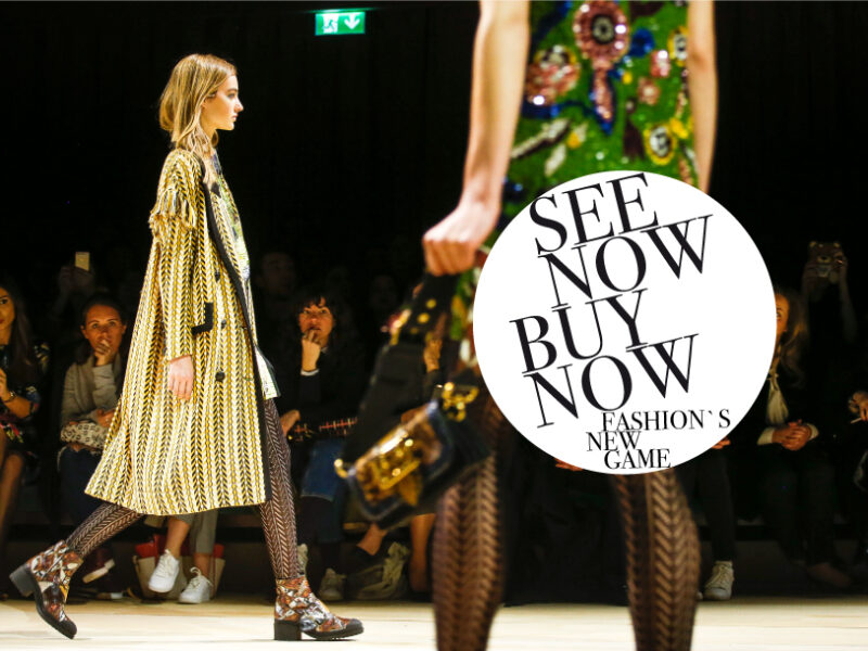 The new see-now-buy-now fashion