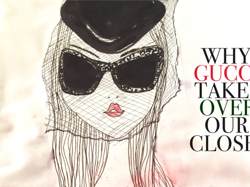 Gucci is taking over most of IRMA’s closet lately