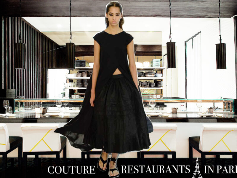 Wine & dine in Paris’s chicest restaurants in your latest couture