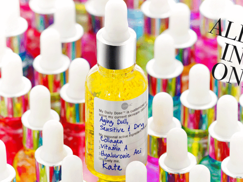 Skin Inc.: Customized skincare in a bottle