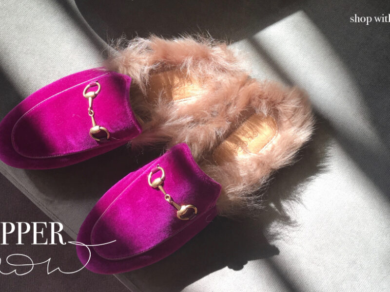 Slippers for now
