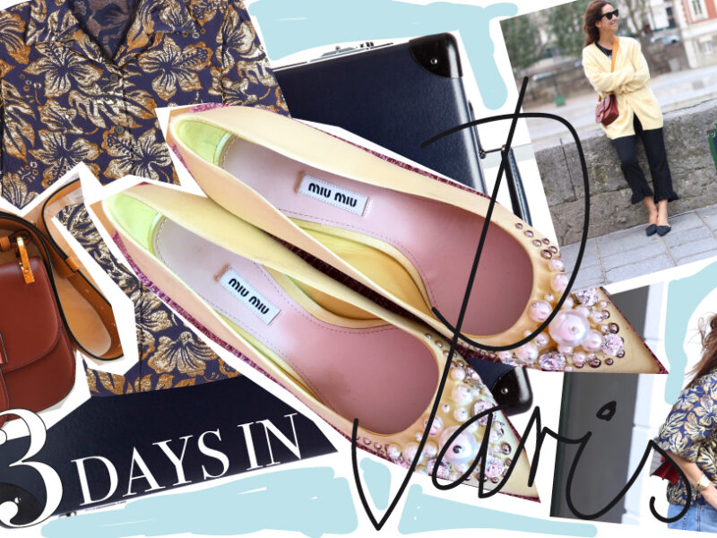 Three Days, one little suitcase and everything I need