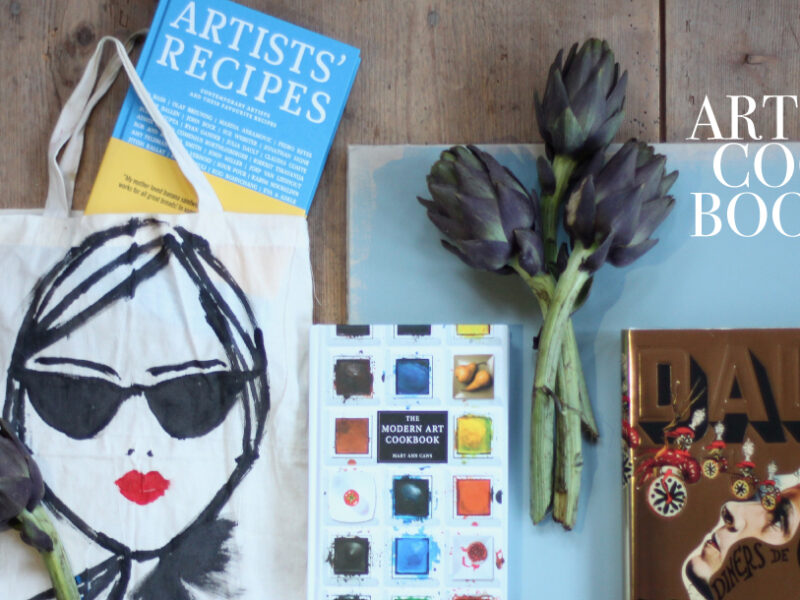 The artists’ cooking books