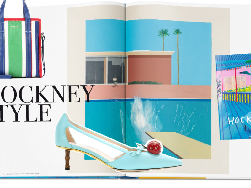 David Hockney’s new Sumo art book inspires our favorite fashion look