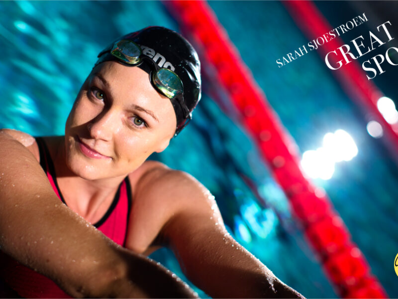 We love sports: A poolside chat with swimmer Sarah Sjöström
