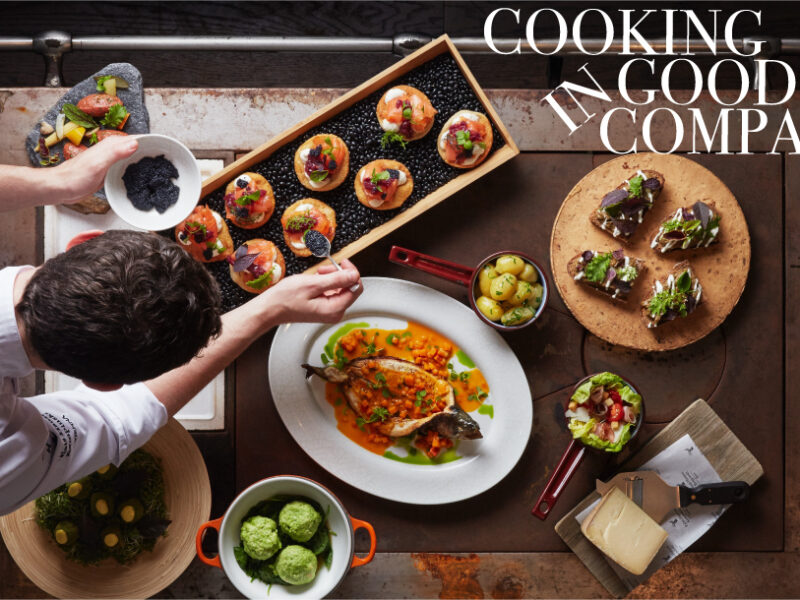 Learn new cooking skills at DIE KÜCHE at the Palais Hansen Kempinski in Vienna