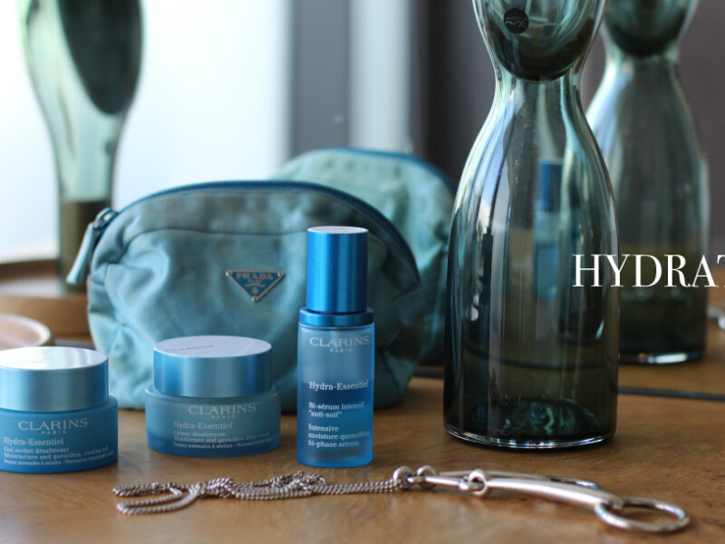 Clarins Hydra-Essentiel, the blue hour for my skin 24 hours a day