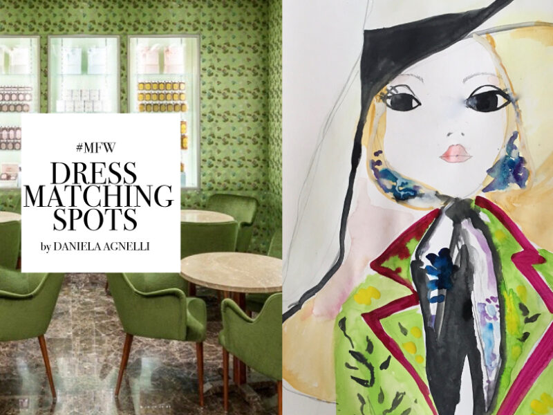 Match your look to Milan’s fashionable places
