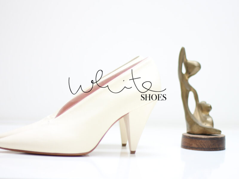White shoes, not only for your wedding day