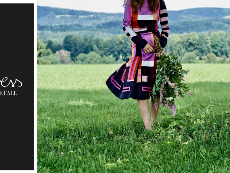 The Pre-Fall dress in between seasons