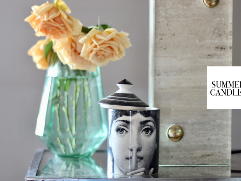 Scented summer candles for your holidays