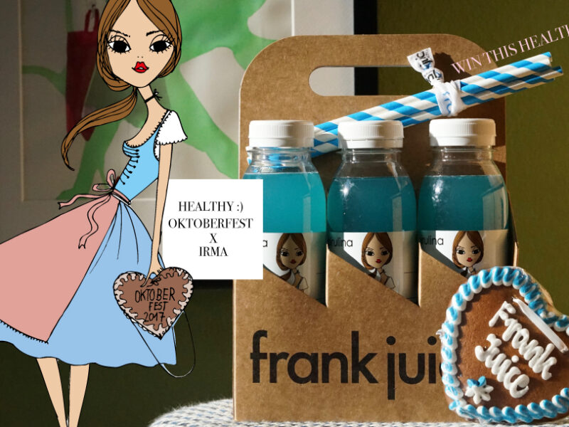 IRMA x FRANK JUICE for a healthy Monday during Oktoberfest