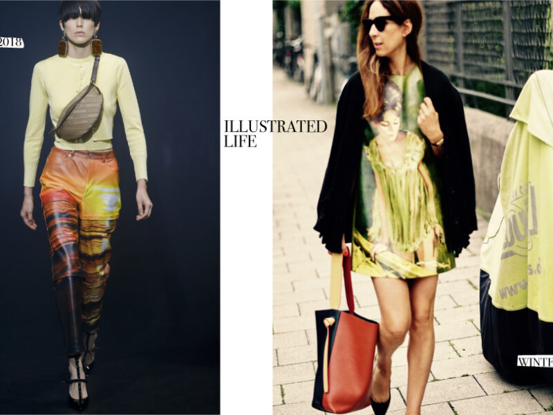 ILLUSTRATION is fun, just look at Balenciaga, Chloe, Dior…