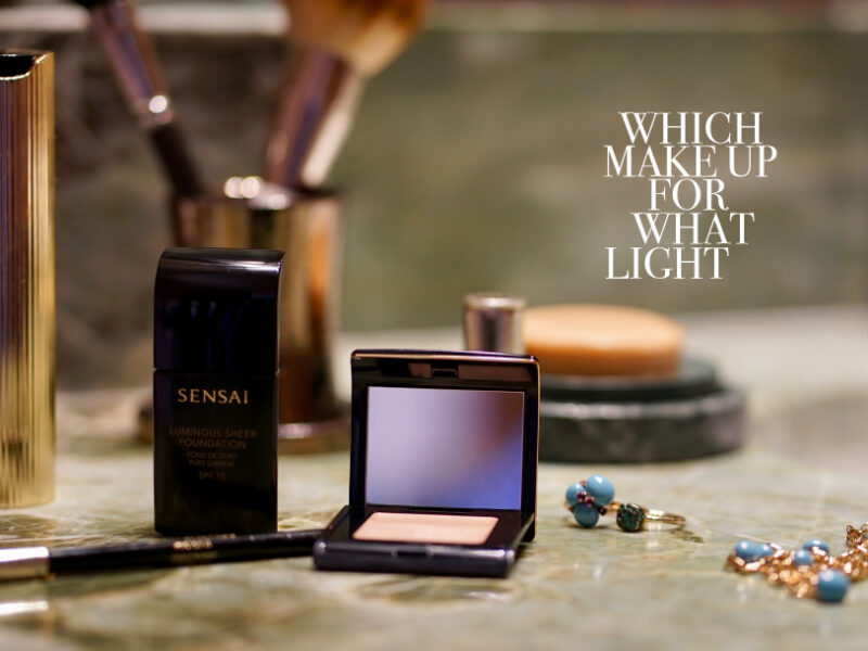 My new make-up with light & energy by Sensai
