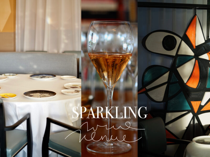 Sparkling wine for an autumn weekend dinner