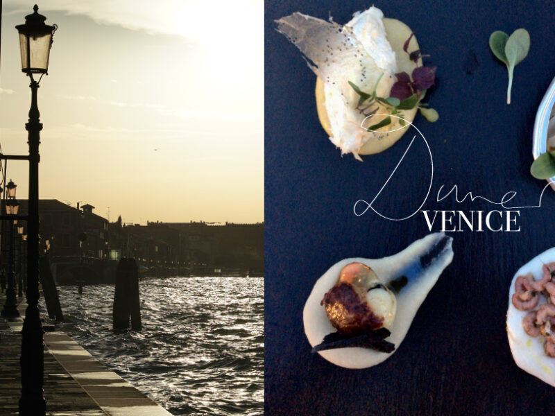 Venice for dinner? Let’s meet at InAcqua at the Europa & Regina