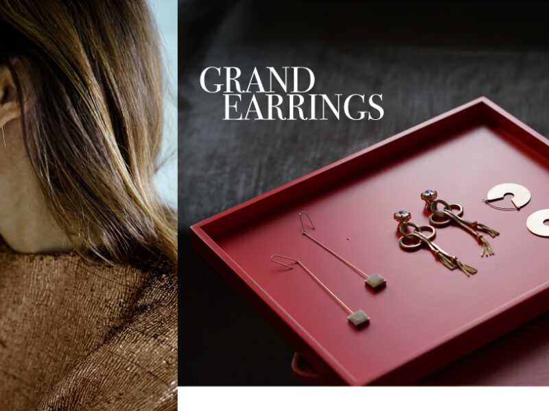 Statement earrings for day