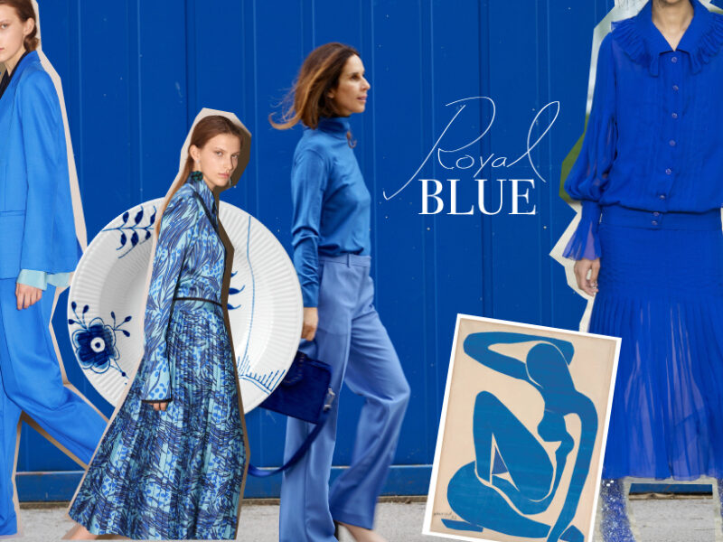 ROYAL BLUE, colour of the moment