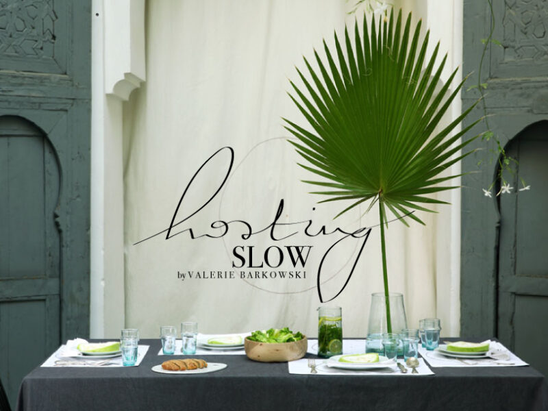 Host your guest like designer and entrepreneuse Valérie Barkowski