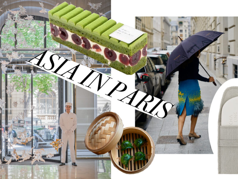 Relax as if in Asia while being busy in Paris