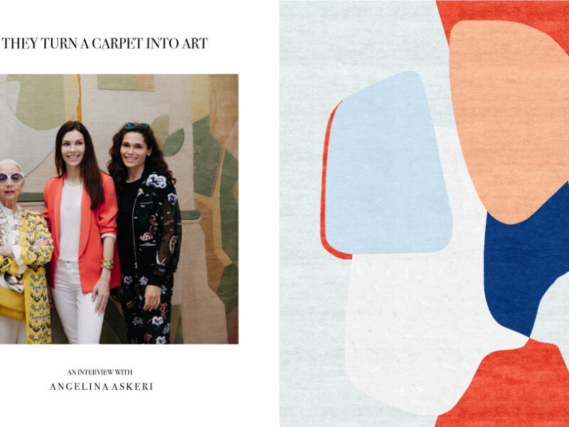 Angelina Askeri & Tapis Rouge: theses rugs are a piece of art