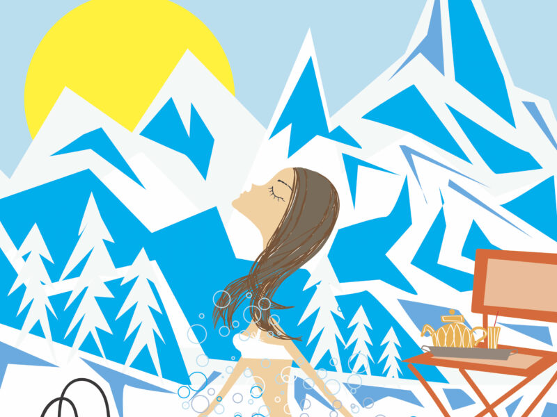 The Fernweh collection – IRMAS Travel Poster “ALPES”