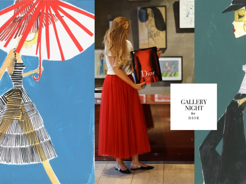 A gallery night co-hosted by IRMA for Dior