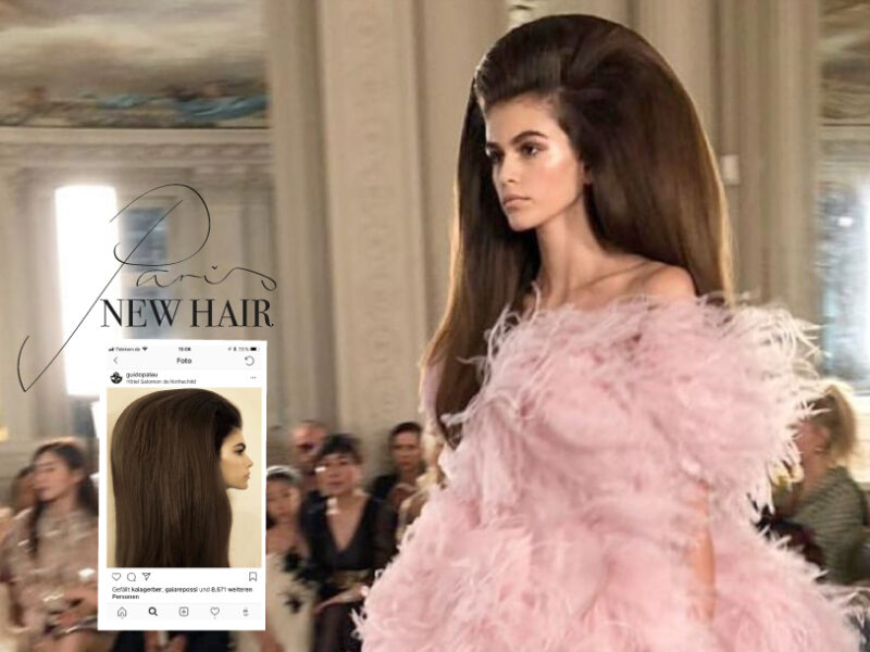 The latest Coif comes from Paris Haute Couture Valentino Show
