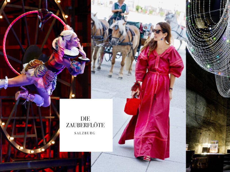 Swarovski sparkles for the Premier of the Zauberflöte