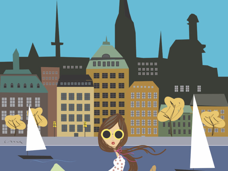 The Fernweh collection – IRMAS Travel Poster “STOCKHOLM”