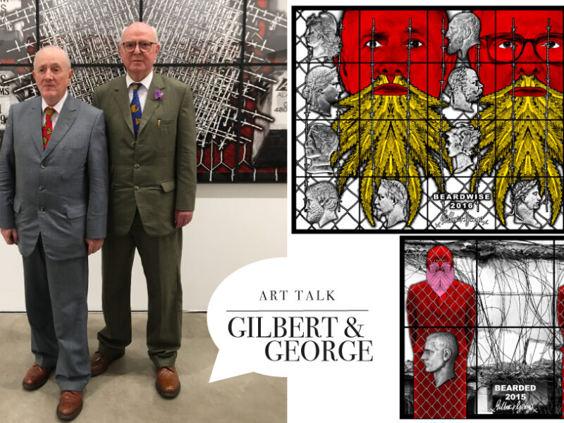 Art Talk: Gilbert & George at Ropac Gallery in Salzburg