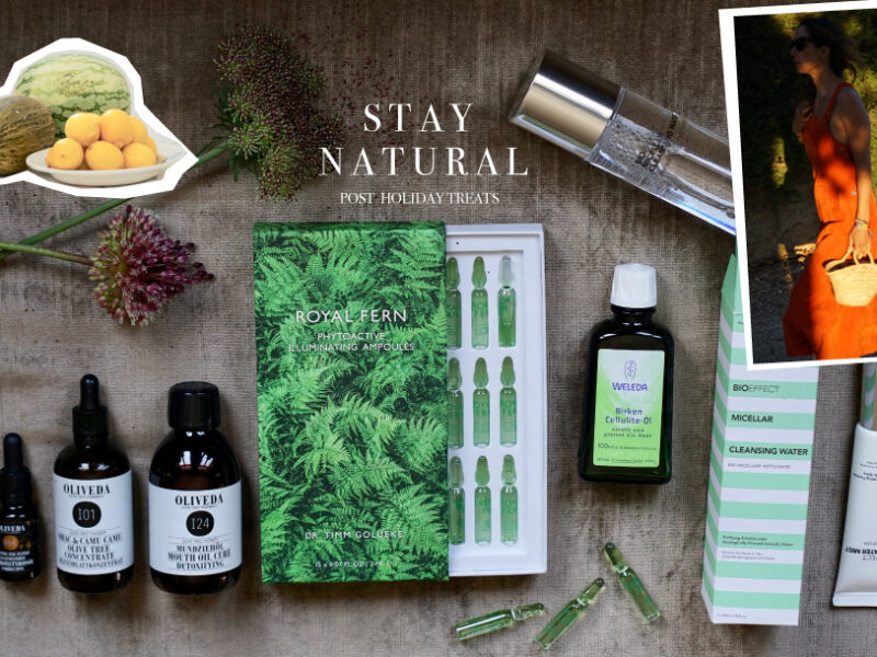 Beauty essence from nature that keep the good vibes after your holidays