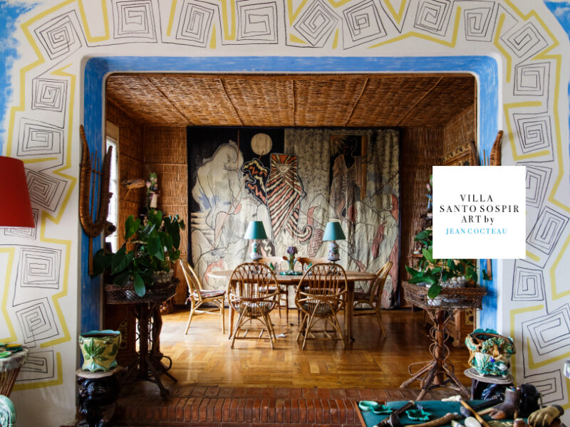 Villa Santo Sospir – when Jean Cocteau painted in the house