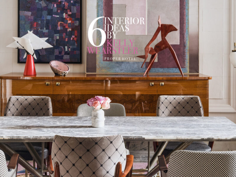 Interior Ideas from the Proper Hotel by Kelly Wearstler