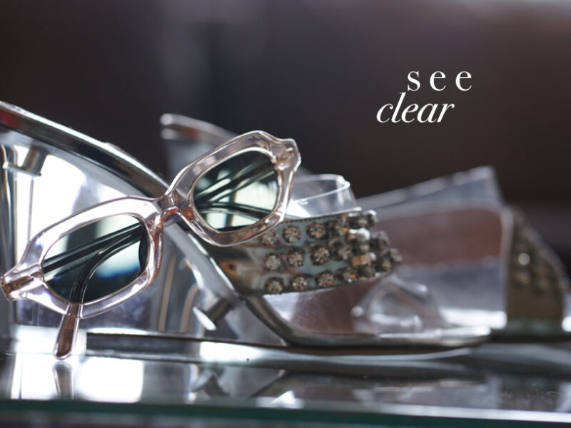 Why a transparent look is the new cool