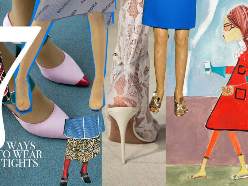 Here are 7 ways to wear tights again!